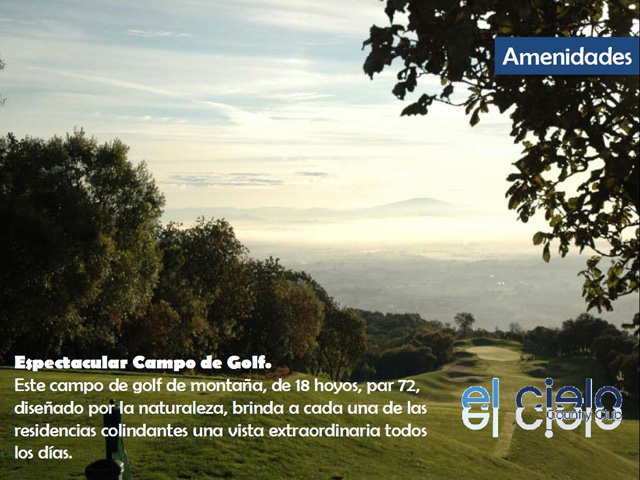 Campo de Golf - 2 - El Cielo country club